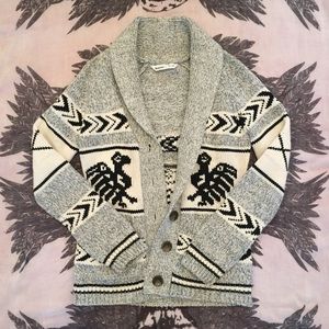 Button-up Bluenotes Sweater